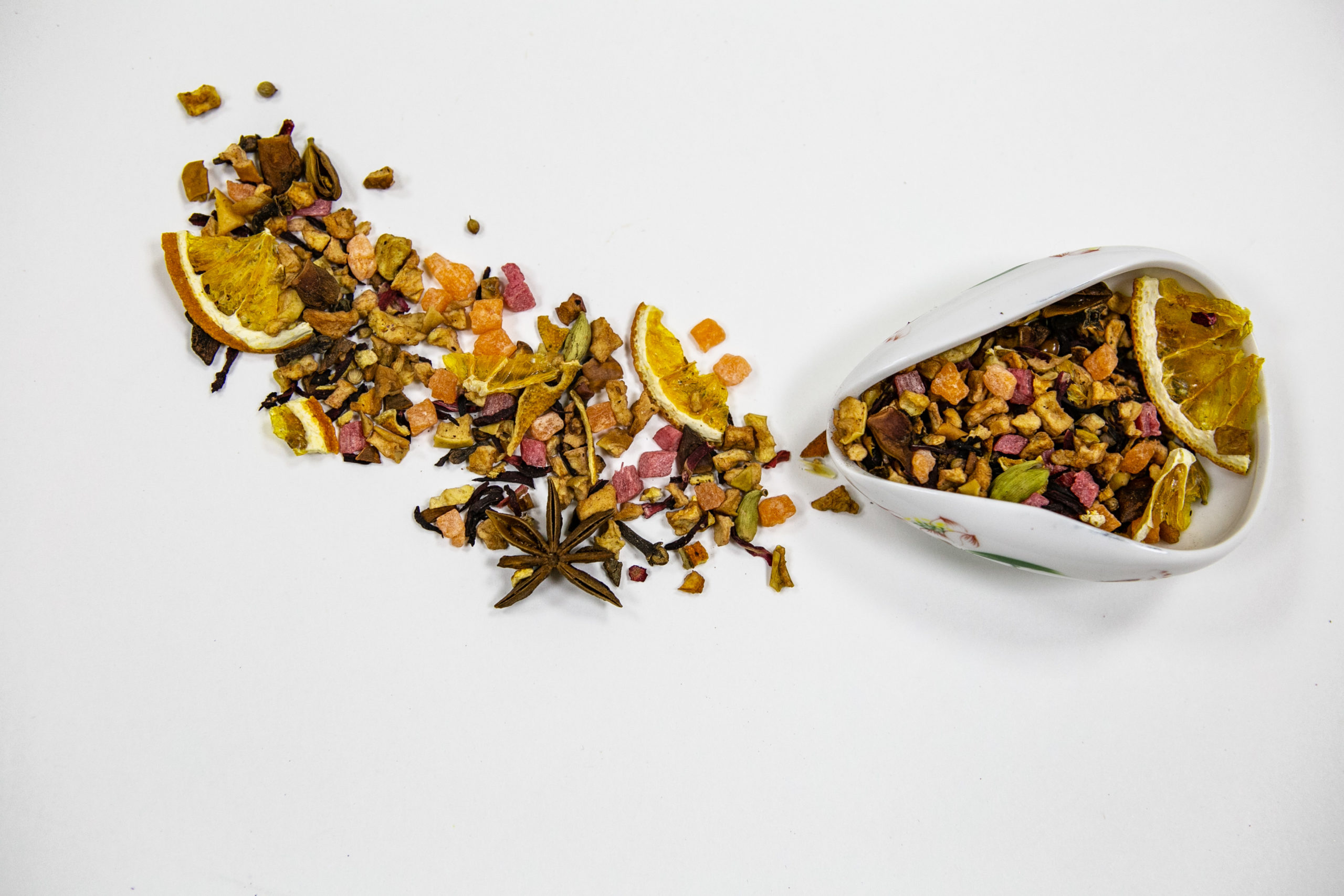 Фруктовый глинтвейн ароматизированный чай